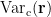 $\rm{Var}_{\rm c}(\bf r)$