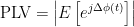 \begin{eqnarray*}
\mathrm{PLV} = \left | E\left [ e^{j\Delta \phi (t)} \right ] \right | \\
\end{eqnarray*}