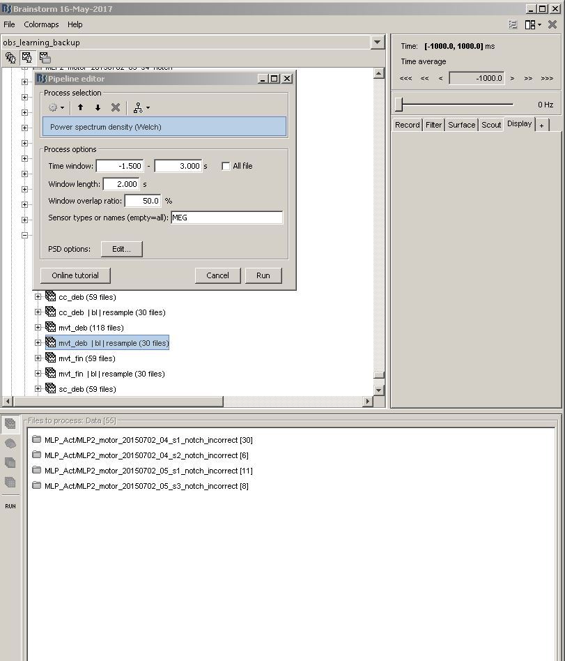 PSD calculation bug - Bugs - Brainstorm