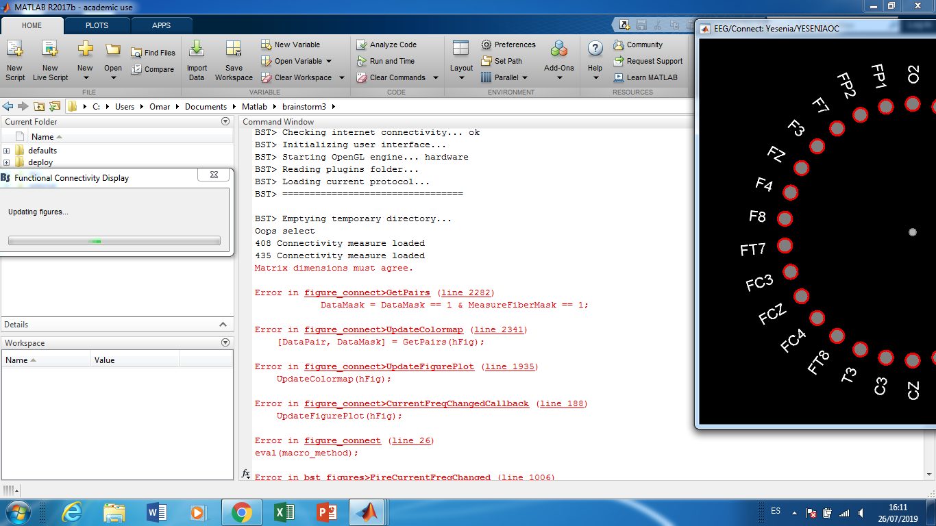 Updates and Connectivity Error - Bugs - Brainstorm